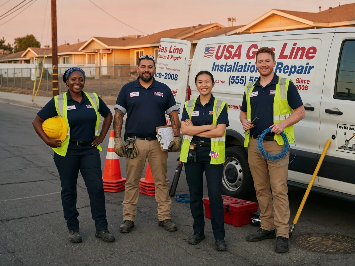 Gas Line Installation company in Hartshorn, MO
